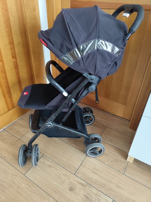 GB QBIT PLUS + ALL TERRAIN wózek spacerówka czarny