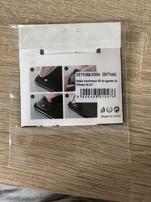 Nowe szkło na kamerę iPhone 14