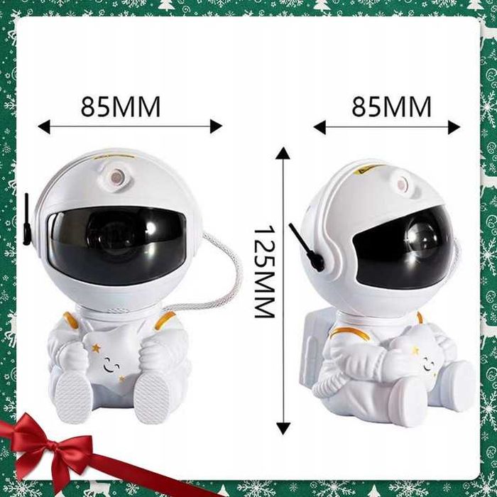 Projektor gwiazd Astronauta – lampka nocna dla dzieci z kosmosu, pilot