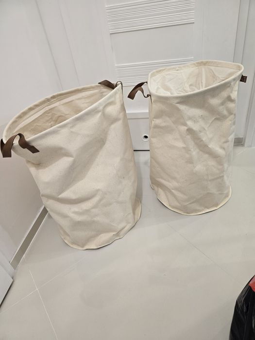 Duże składane sztywne worki h&m