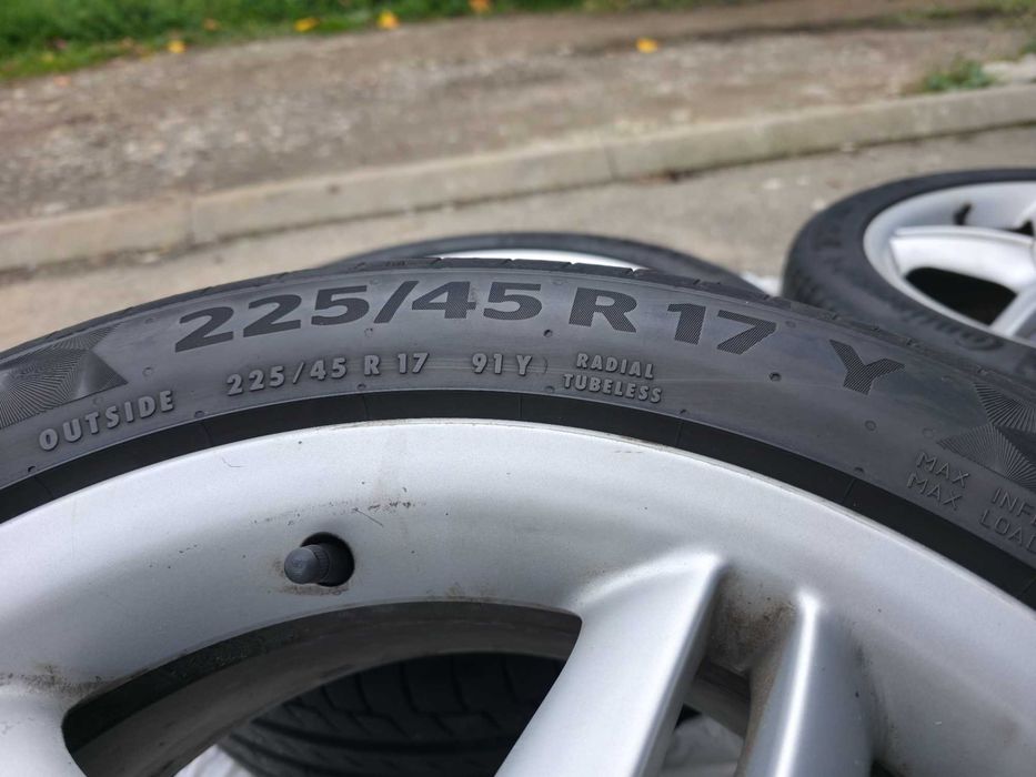 Jantes TOP SPORT 17" Leon 1M C/ Pneus Como Novos
