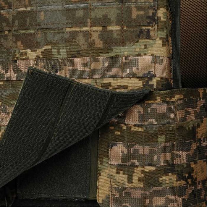 Полегшений бронежилет 6 класу ДСТУ (кераміка) Вагою 6кг. Піксель ММ14.