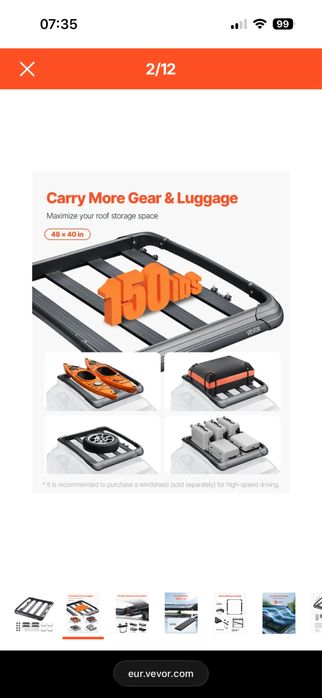 Rack de Tejadilho - novo