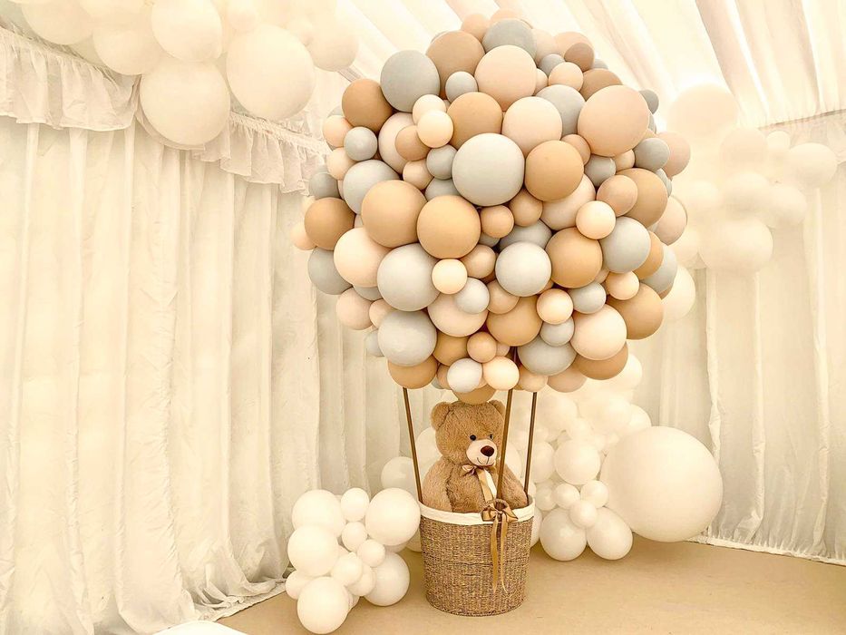 Ścianka balonowa/Roczek/Urodzin/Chrzest/Komunia/Baby Shower/Balony