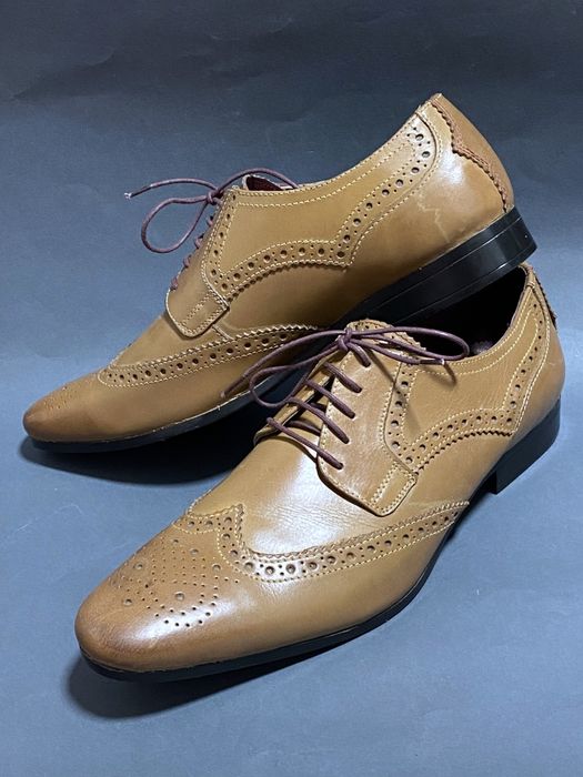 Туфли мужские 44 размер натуральная кожа Burton Menswear свадебные