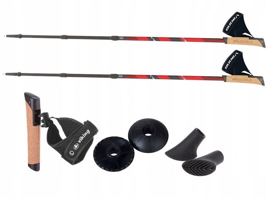 Nowe Kijki VIKING KUBE PRO Nordic Walking 66-135cm W-wa Ursynów