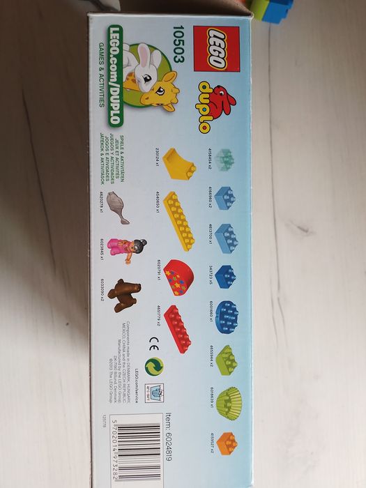 Lego Duplo 10503 cyrk z fokami - kompletny
