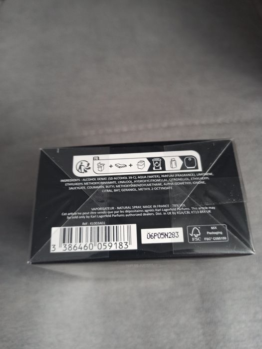 Sprzedam wode toaletowa Karl Lagerfeld 100 ml