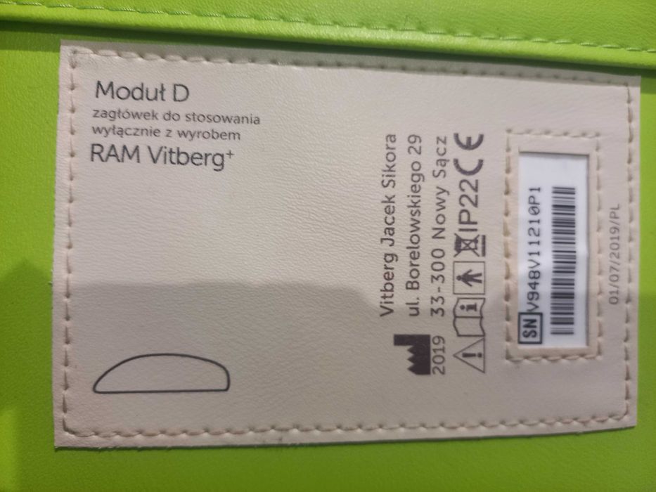 Vitberg ram plus modul c d torba