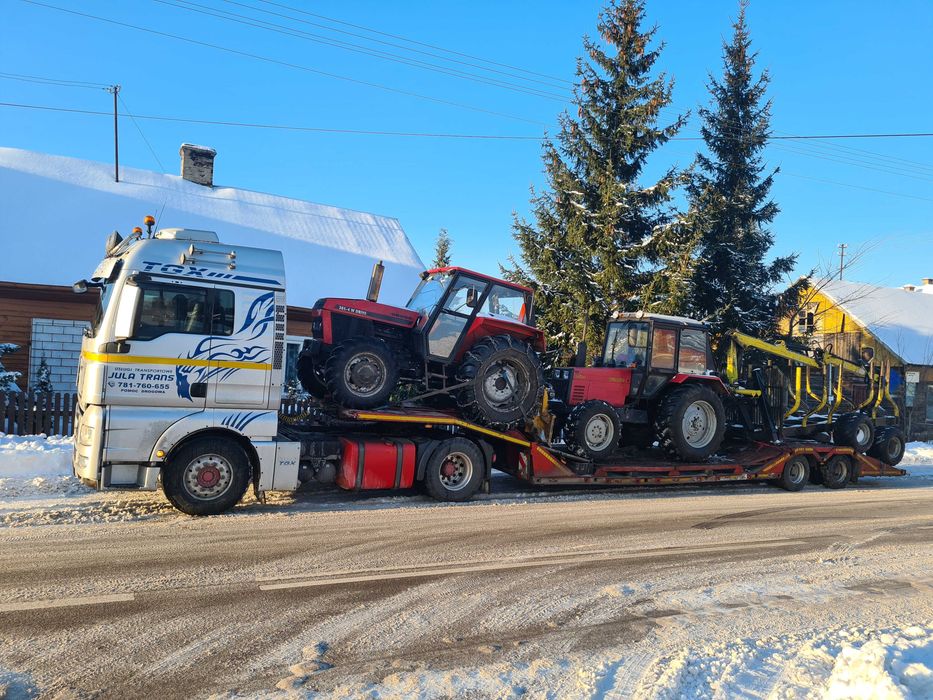 Transport niskopodwoziowy Niskopodwozie Pomoc Drogowa Holowanie 24h/7