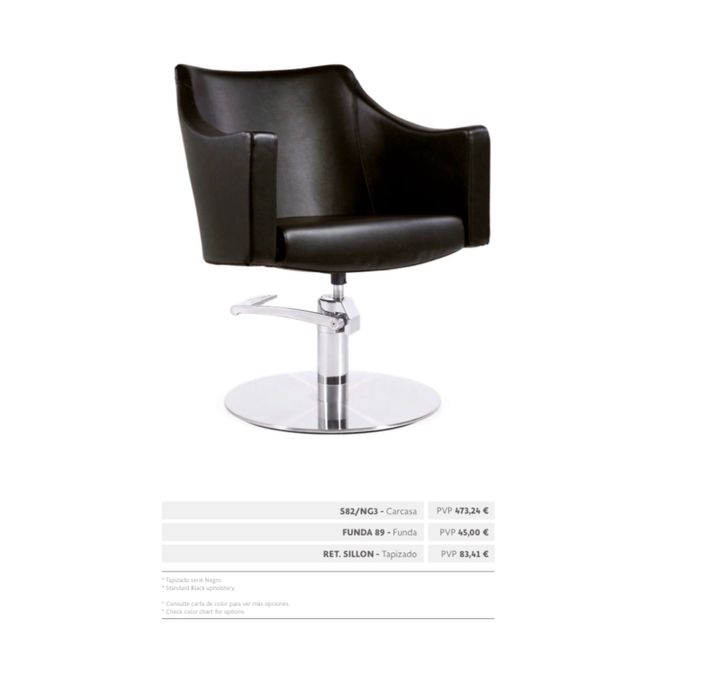 Cadeiras de cabeleireiro