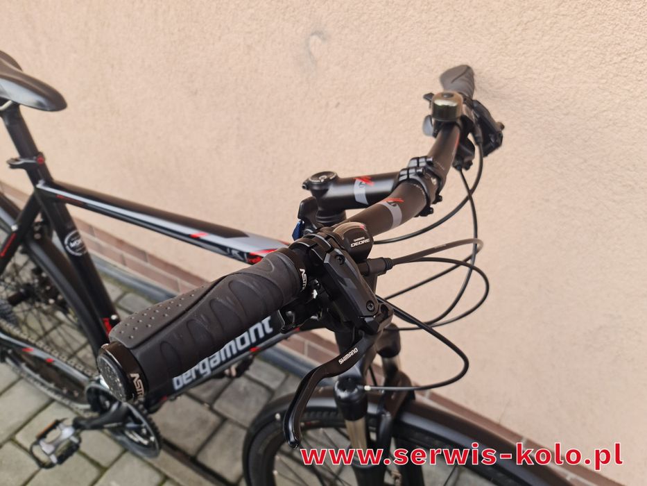Rower męski crossowy BERGAMONT koła 28 SHIMANO DEORE XT aluminium