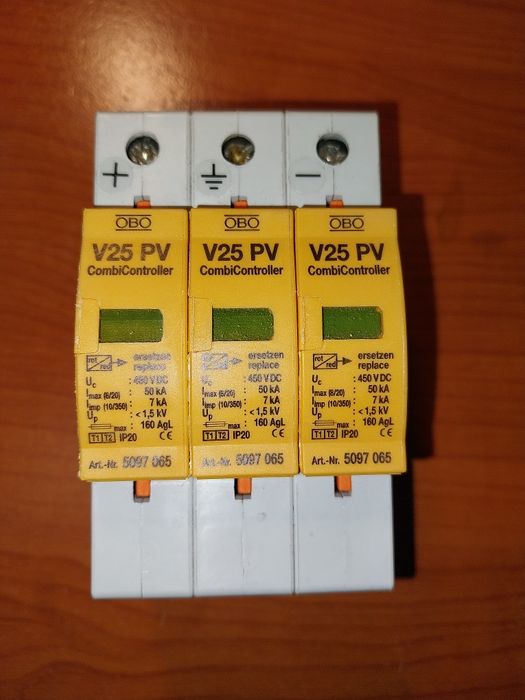 Ogranicznik przepięć PV OBO
