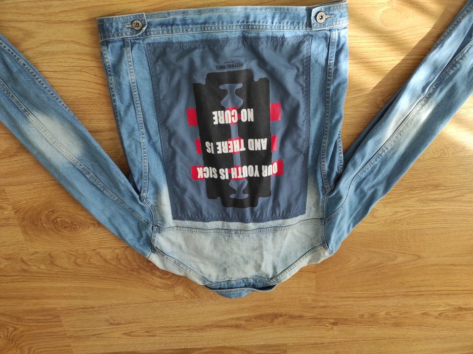 Kurtka jeansowa, house clth, L, fajny stan