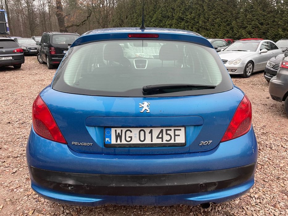Peugeot 207 super stan 2007r 1.6 benzyna