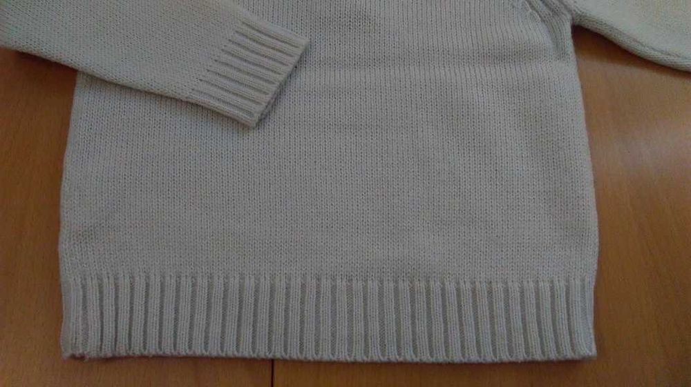 Sweter kremowy rozm 98 cm 2-3 lata