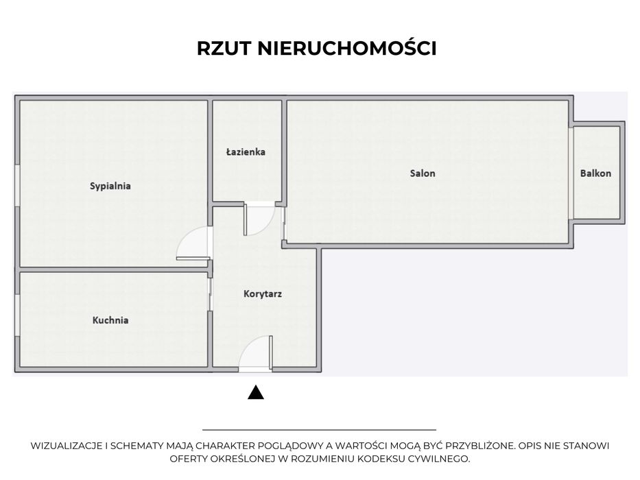 MIESZKANIE | 1 piętro | duża loggia