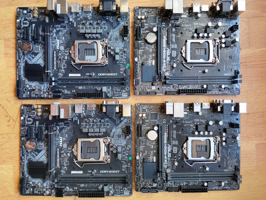 Материнська плата Asus H310M-R,MSI H310M-Pro VDH(DDR4, s1151v2)