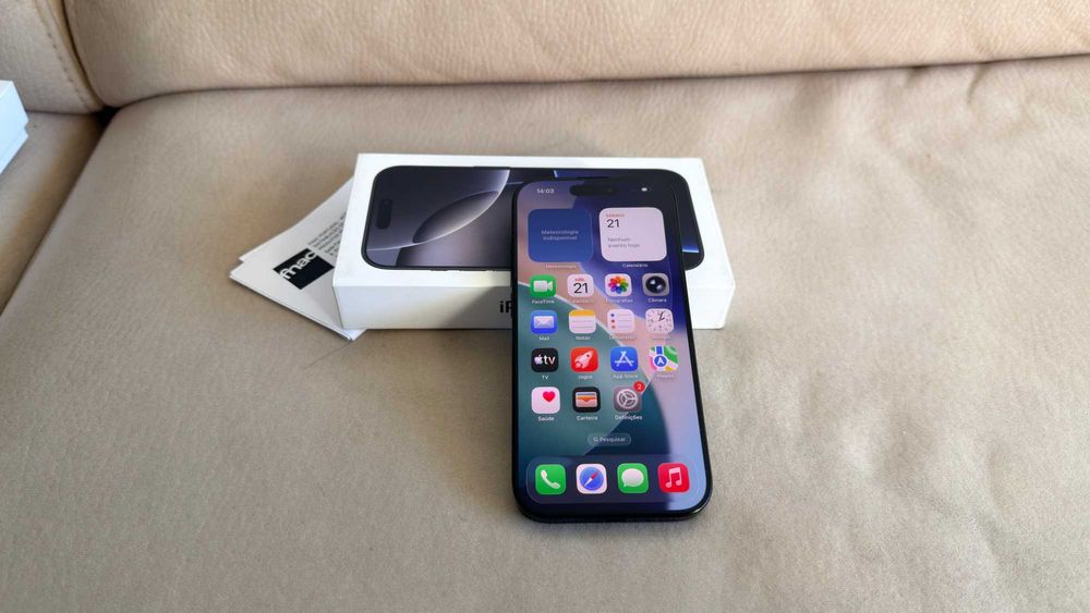 Vendo troco iPhone 16 Pro 256Gb C/Fatura e Garantia Apple