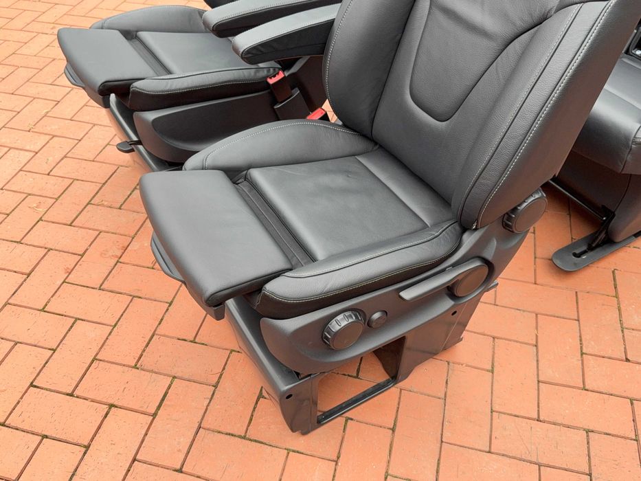 Сидіння салон сиденья Мерседес V-класу w447 шкіра Lugano Віто 2024