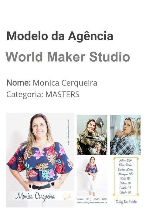 WMStudio Fotografia, Música, Beleza, Caça talentos : SCOUTER . World Maker Studio. Portuga / Brasil