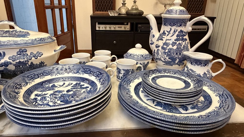 Serviço de Chá/Café Vintage Royal Cauldon – Completo