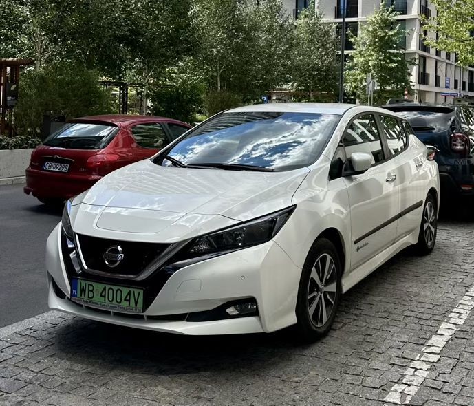 Nissan Leaf Nissan Leaf 2019 Salon Polska , serwisowany ASO, niski przebieg