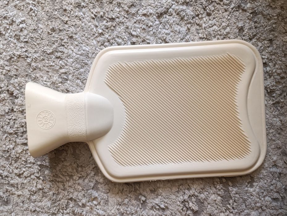 Грілка з велюровим чохлом