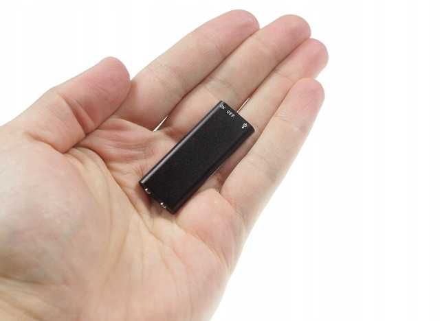 Podsłuch Dyktafon Szpiegowski Mini Nagrywarka Dźwięku NOWY