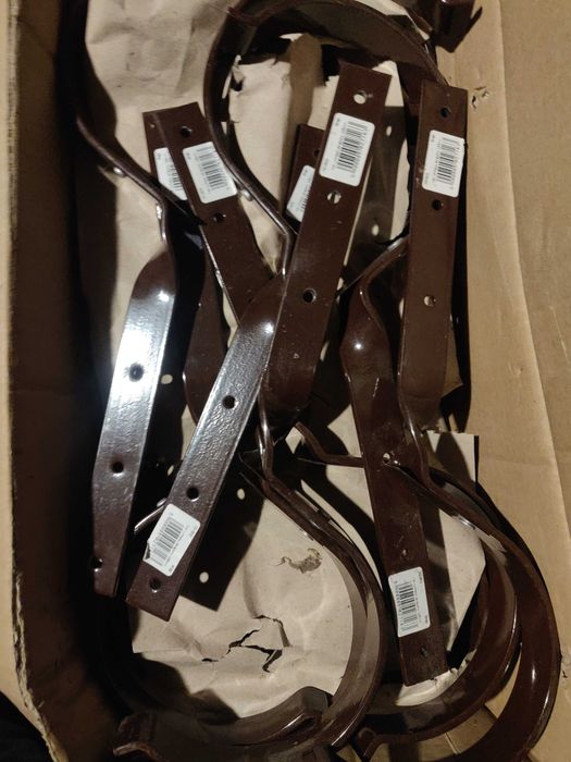 BRYZA hak rynny skręcony ocynkowany Ø 125 mm,