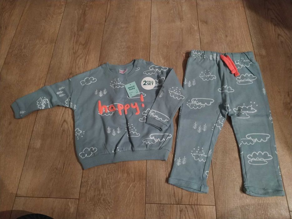 Komplet dziewczęcy, dres, r.86
