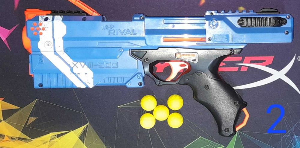 Nerf rival em ótimo estado