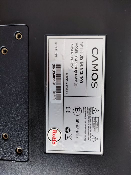 TV 12 V, marca CAMOS