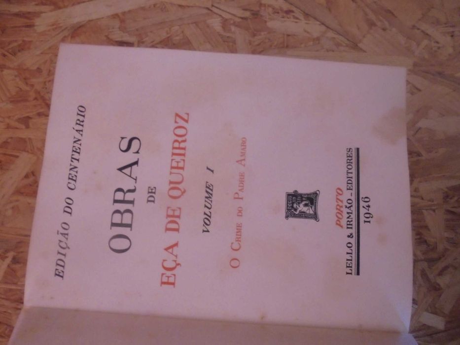 Queiroz (Eça de);O Crime do Padre Amaro;Edição do Centenário