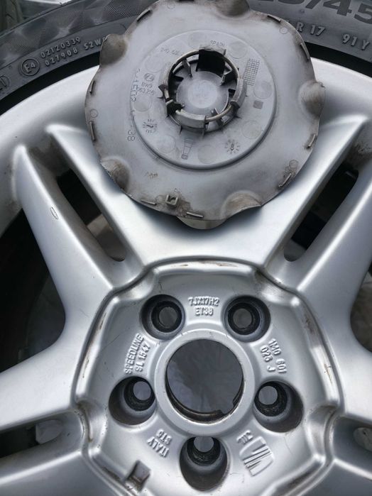 Jantes TOP SPORT 17" Leon 1M C/ Pneus Como Novos