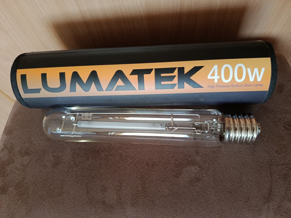 Nowa żarówka, lampa hps 400w full spektrum