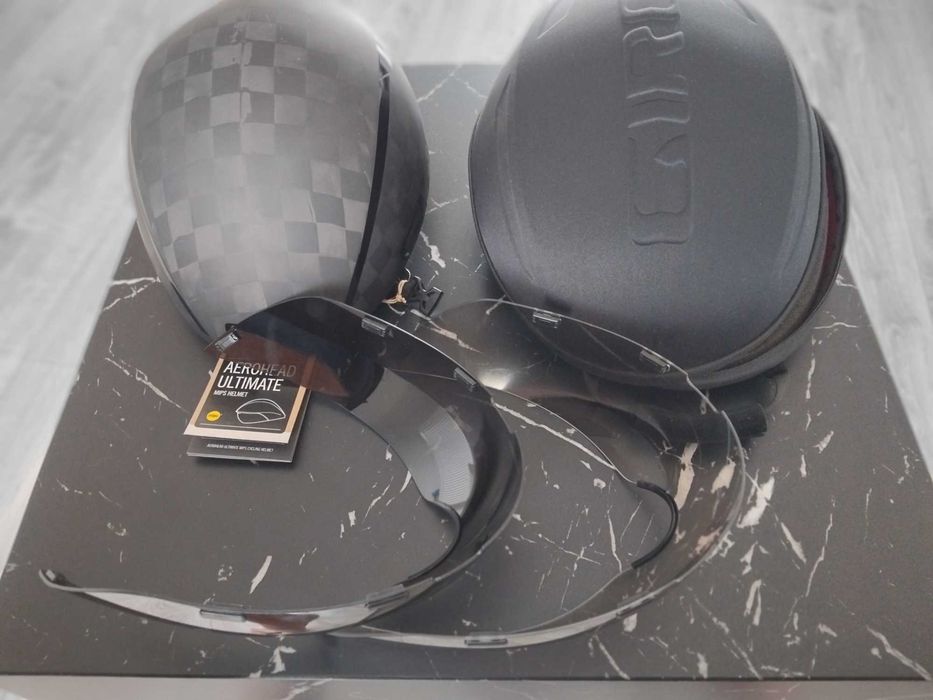 kask rowerowy Giro AEROHEAD ultimate  mips matt gloss black rozm. L (59-63cm)