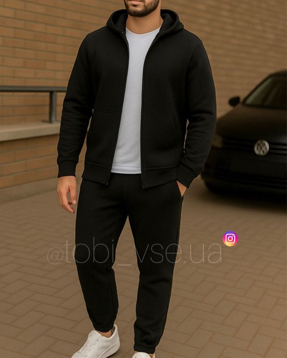 АКЦІЯ‼️ ТЕПЛИЙ Костюм на флісі Чоловічий/Мужской спортивный комплект