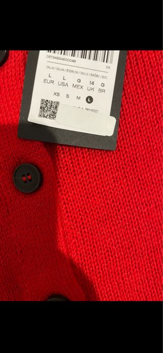 Massimo Dutti - Wełna i Len - sweterek