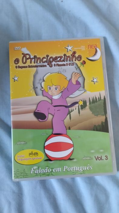 Conjunto de 6 DVD do príncipezinho