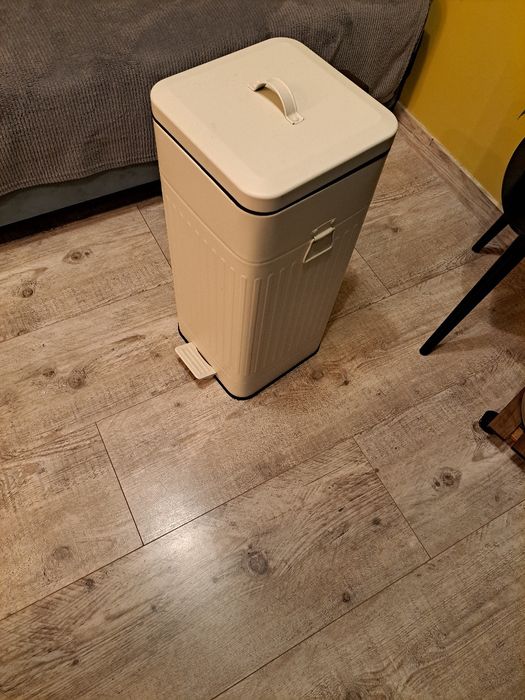 Industrial zara Duży Kosz metalowy na śmieci