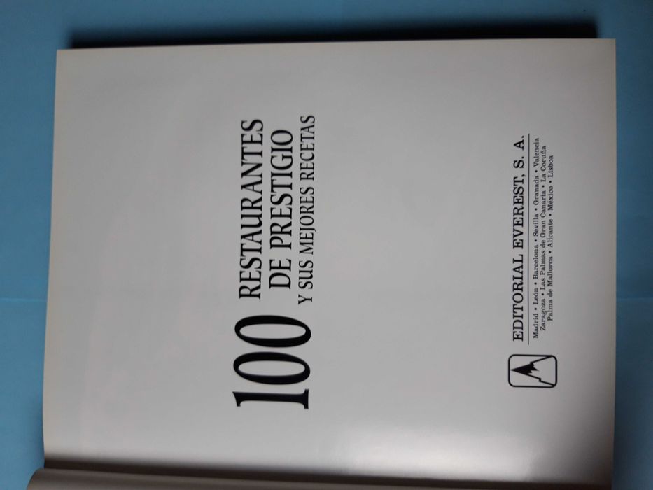 Livro - 100 Restaurantes de Prestígio VSO