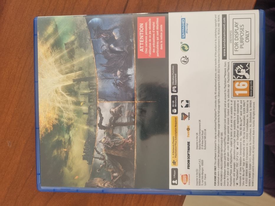Jogo ps5  Elden Ring Ed. Col