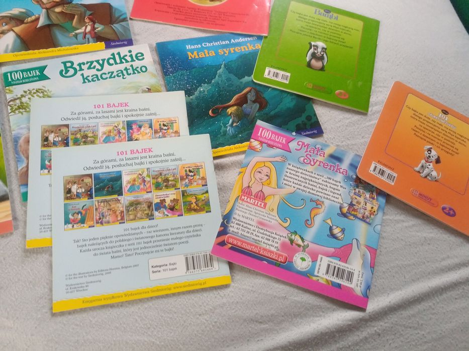 Książki dla najmłodszych 23 szt  dzieci