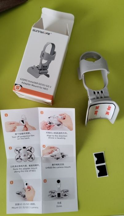 Suporte insta360 Go3  e go3s para drone DJI Neo