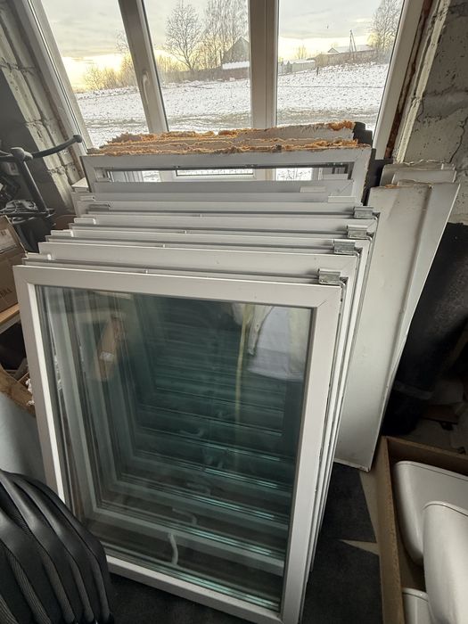 3 шт Металопластикові Вікна
