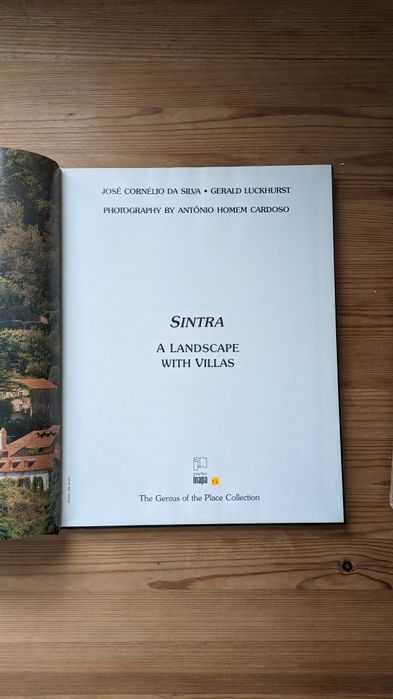 Livro Sintra, a Landscape with Villas