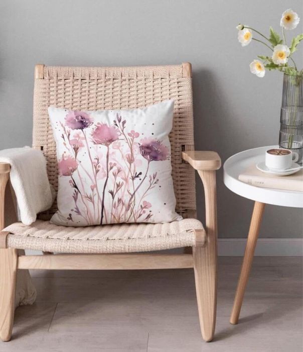 Capas de Almofada NOVAS em Tecido Aveludado Tons Rosa