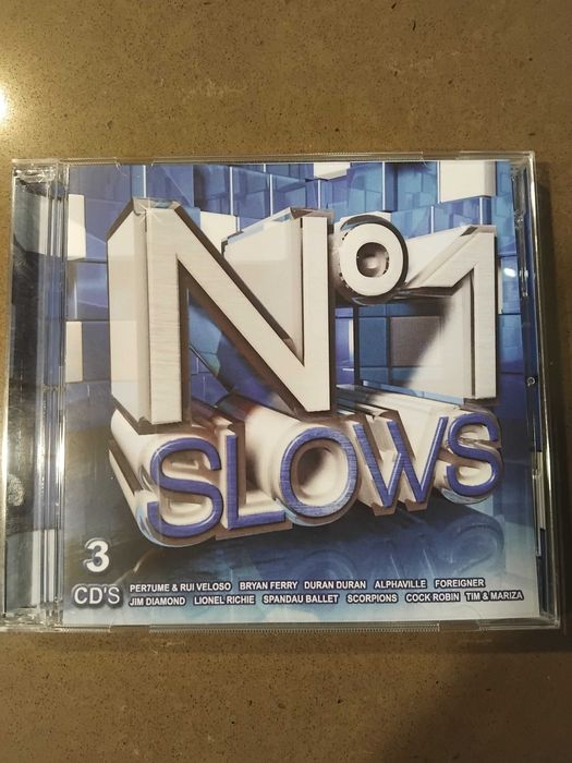 3 Cds novos  N°1 Slows