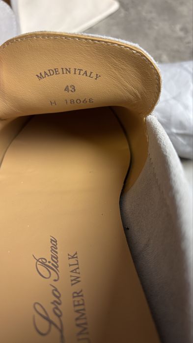 замшеві лофери Loro Piana Walk сірі мужские лоферы светло серые